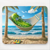 熱帯ハンモックのディル漬け マウスパッド (正面)