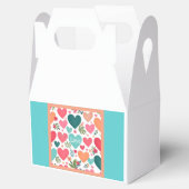 熱帯ハートと花バレンタインデー フェイバーボックス (オープン)