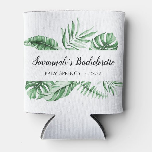 熱帯バチェロレッテウィークエンドモノグラムクーラーボックス 缶クーラー (正面)