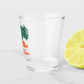 熱帯バチェロレッテグリッターモンステラ ショットグラス (右)