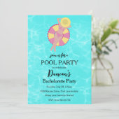 熱帯バチェロレッテプールパーティー 招待状 (スタンド正面)