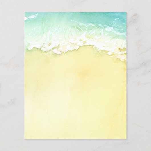 熱帯バチェロレッテ予算招待状 (裏面)