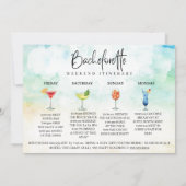 *~*熱帯バチェロレッテ女子ウィークエンドAR28 招待状 (裏面)