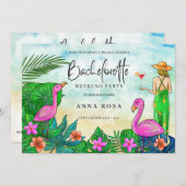 *~*熱帯バチェロレッテ女子ウィークエンドAR28 招待状 (正面/裏面)