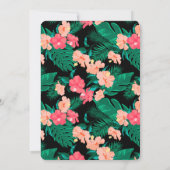 熱帯バチェロレッテ招待状 招待状 (裏面)