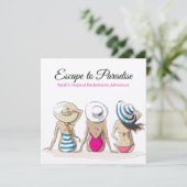 熱帯バチェロレッテ 招待状 (スタンド正面)