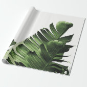 熱帯バナナの葉 ラッピングペーパー (アンロールド)