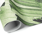 熱帯バナナの葉 ラッピングペーパー (ロールコーナー)