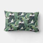 熱帯バナナはやしLumbarの装飾用クッションを去ります ランバークッション (裏面)