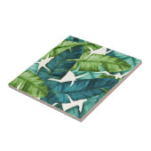 熱帯バナナは元のパターンを去ります タイル (側面)