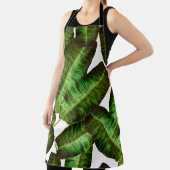 熱帯バナナ葉、ジャングルリーフシームレスフローラ エプロン (インサイチュ)