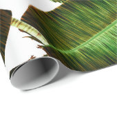 熱帯バナナ葉、ジャングルリーフシームレスフローラ ラッピングペーパー (ロールコーナー)