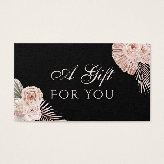 熱帯バラギフトカード (正面)