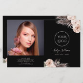 熱帯バラ2折パンフレット (正面/裏面)