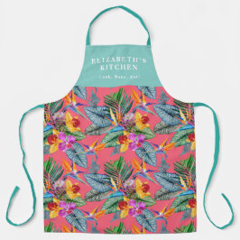 熱帯バードオブパラダイスアンドオーキッド春園 エプロン
