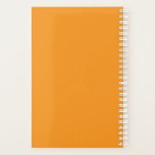 熱帯バードオブパラダイス結婚フローラ プランナー手帳 (裏面)