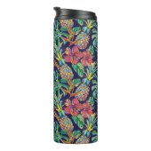 熱帯パイナップルのハイビスカスパターン タンブラー (回転右)
