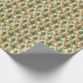 熱帯パイナップルギフトラップワッピング紙 ラッピングペーパー (角)