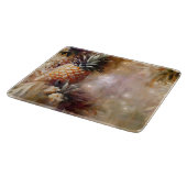 熱帯パイナップルスパークルブライダルシャワー カッティングボード (角)