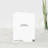 熱帯パイナップルノテカード カード (裏面)