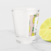 熱帯パイナップルバチェロレッテ週末パーティー ショットグラス (左)