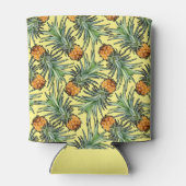 熱帯パイナップルパターン（黄色） 缶クーラー (裏面)