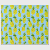 熱帯パイナップルパーティー包装紙 ラッピングペーパー (フラット)