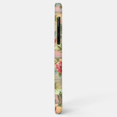 熱帯パイナップルフローラ水彩アートパターン Case-Mate iPhoneケース (裏面/左)