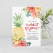 熱帯パイナップルブライダルシャワー 招待状 (スタンド正面)
