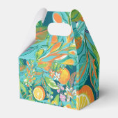 熱帯パイナップルブルーのお気に入り フェイバーボックス (裏面サイド)