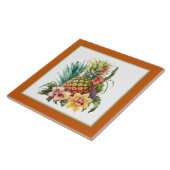 熱帯パイナップル愛好家がビジネスの家を作る タイル (側面)