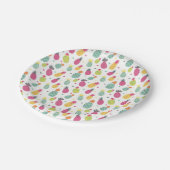 熱帯パイナップル ペーパープレート (アングル)