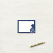 熱帯パイナップル ポストイット (デスク上)