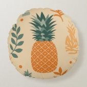 熱帯パイナップル ラウンドクッション (正面)