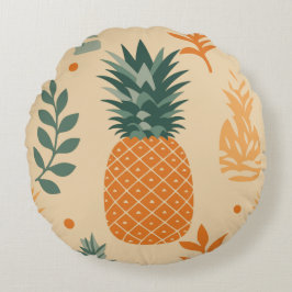 熱帯パイナップル ラウンドクッション