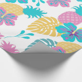 熱帯パイナップル ラッピングペーパー (角)