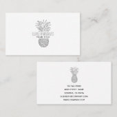 熱帯パイナップル 名刺 (正面/裏面)