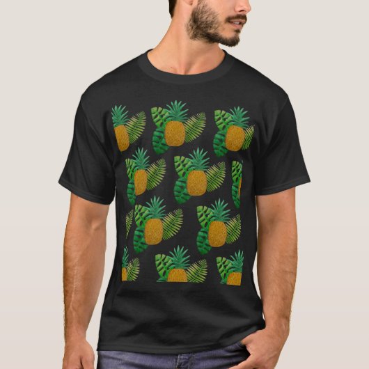 熱帯パイナップル Tシャツ (正面)