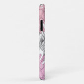 熱帯パステルモンステラ葉水の色パターン Case-Mate iPhoneケース (裏面/右)