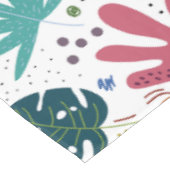 熱帯パターン離れカラフル テーブルクロス (アングル)