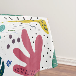 熱帯パターン離れカラフル テーブルクロス