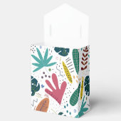 熱帯パターン離れカラフル フェイバーボックス (オープン)