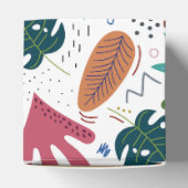 熱帯パターン離れカラフル フェイバーボックス (上部)