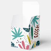 熱帯パターン離れカラフル フェイバーボックス (オープン)