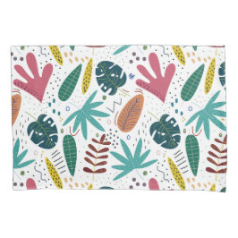 熱帯パターン離れカラフル 枕カバー