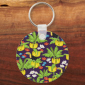 熱帯パターン キーホルダー (正面)