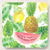 熱帯パターン コースター (正面)