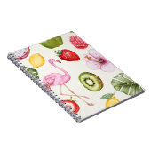 熱帯パターン ノートブック (右側)