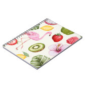 熱帯パターン ノートブック (左側)