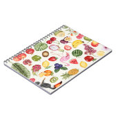 熱帯パターン ノートブック (左側)